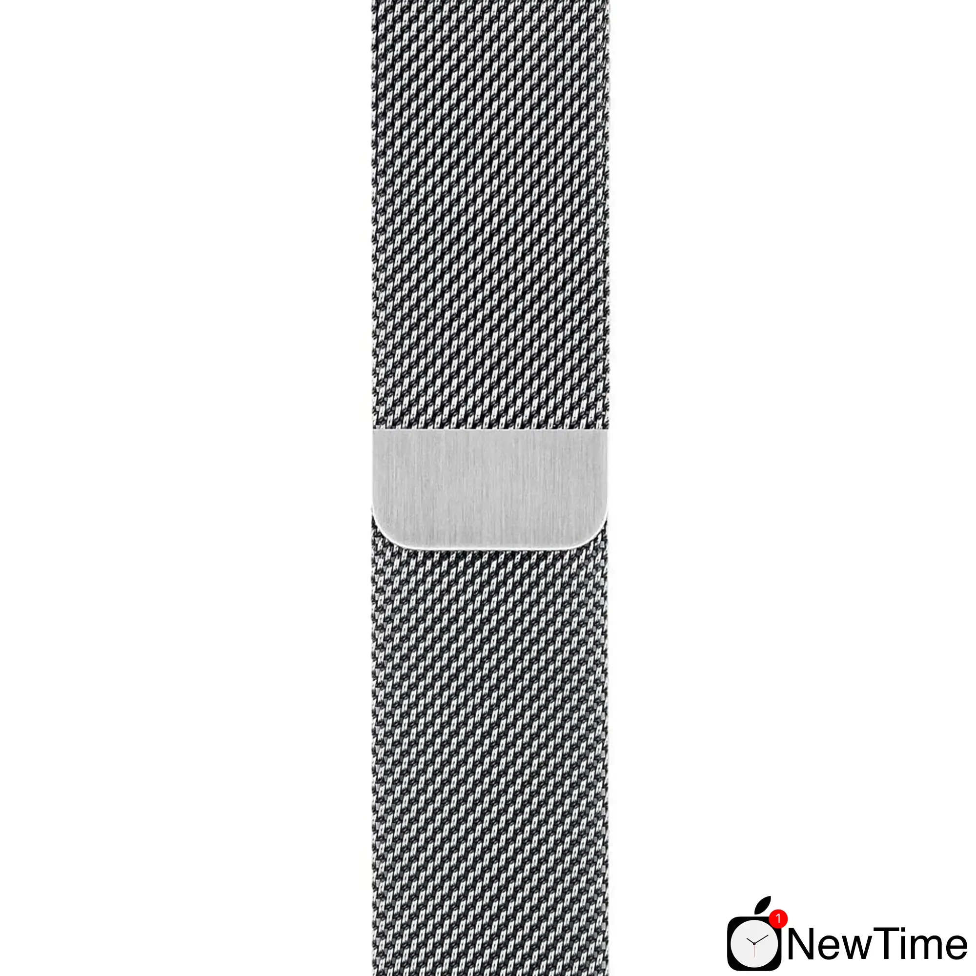 Apple Watch Series 6 GPS + Cellular 44mm Silver Stainless Steel Case with Silver Milanese Loop (M07M3, M09E3)